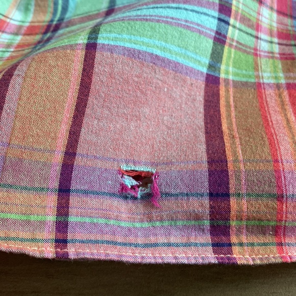 Boys Ralph Lauren Button Down Plaid Dress Shirt - Picture 6 of 7